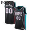 Dječji NBA Dres Memphis Grizzlies Personalizirani Nike 2025-26 Classic Edition Crno Swingman